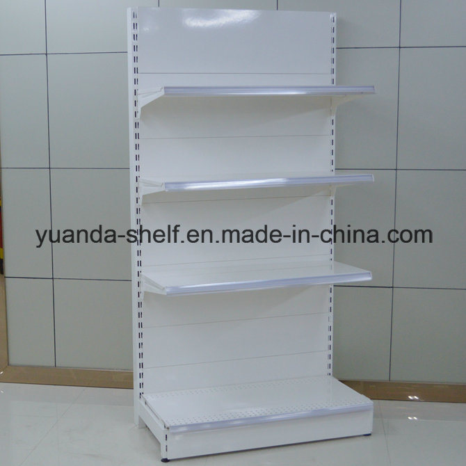 Metal Single Face Common Display Storage Wall Shelf for Supermarket