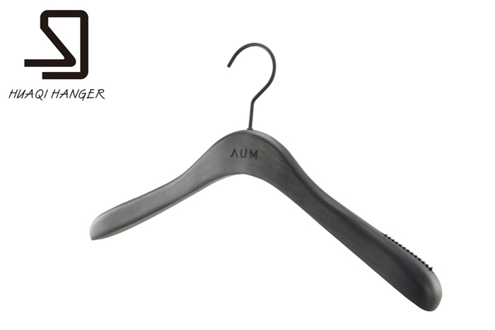 Black Pine Wooden Coat Hangers