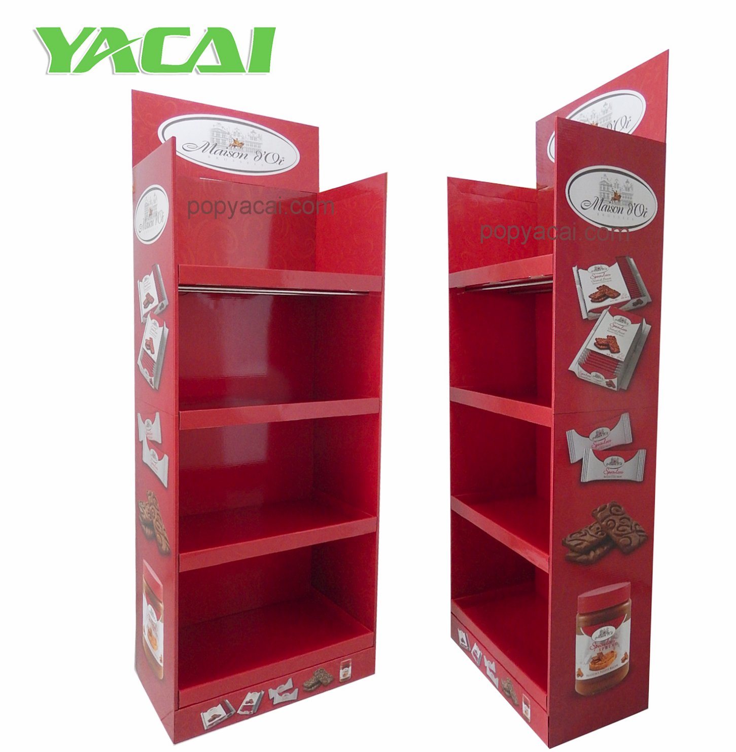 Advertising Display Shelf for Cookie, Paperboard Pop Display Technical Provider