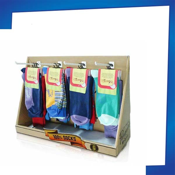 Pop Socks Slippers Paper Countertop Display