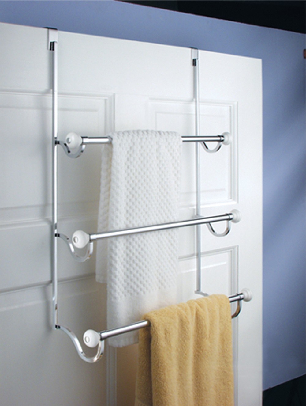 Bathroom Over The Door Towel Holder Rack