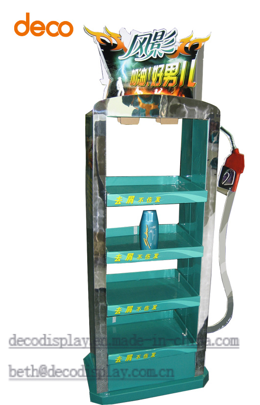 Meta Displayl Stand Pop Display Shelf for Shampoo