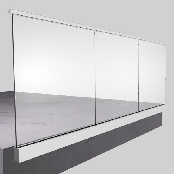 TUV Certified Frameless Glass Balustrade