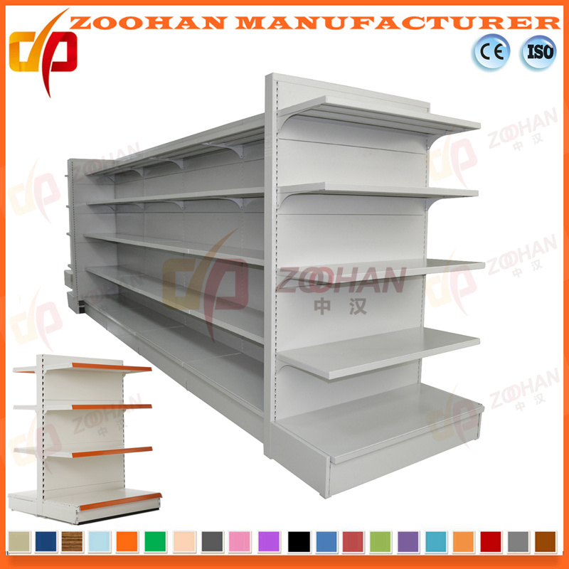 New Customized Supermarket Gondola Display Shelves (Zhs282)