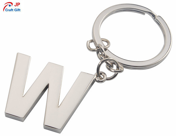 Customized High Quality Letters Shape Metal Keyring