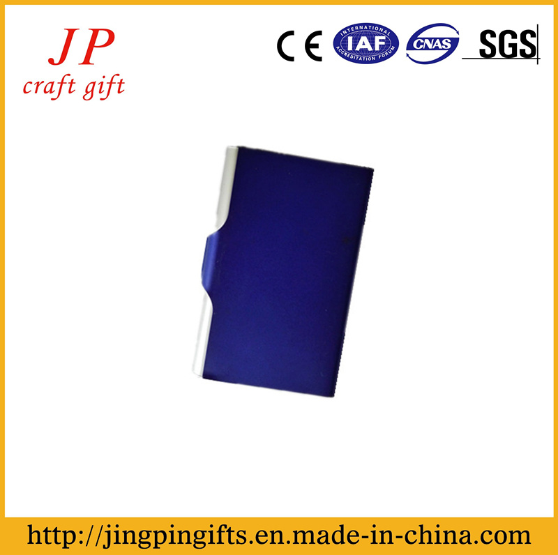 The Blue Paint Card Holder of Aluminum Material