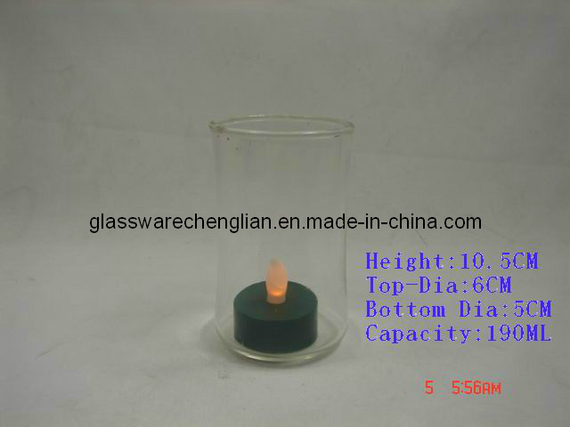 Clear Glass Candle Holders (ZT-32)