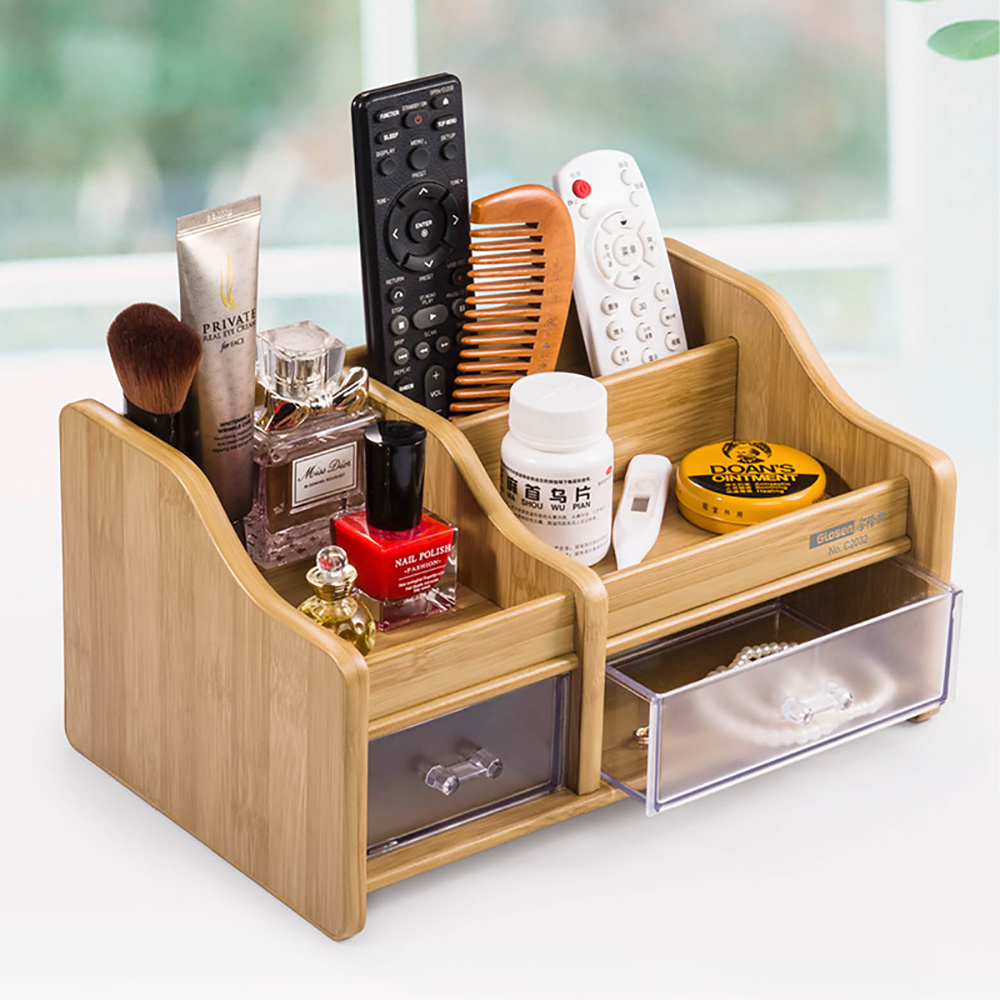 Personal Belongings Wooden Storage Organizer C2032