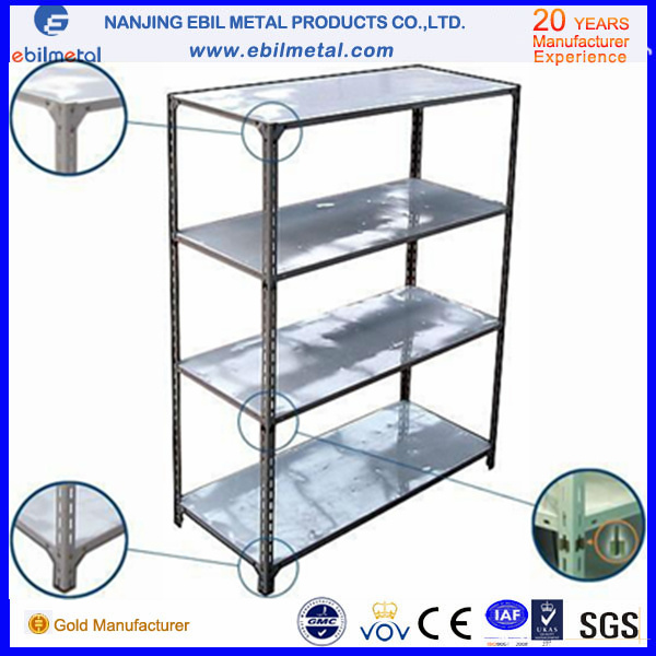 Q235 Steel Cost-Effective Slotted Angle Shelving / Light Duty Shelf