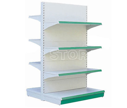 Plain Backboard Super Market Shelving