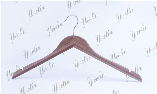 Special Design Chinese Bamboo Wooden Clothes Hanger (YLBM3012-NTLN1)