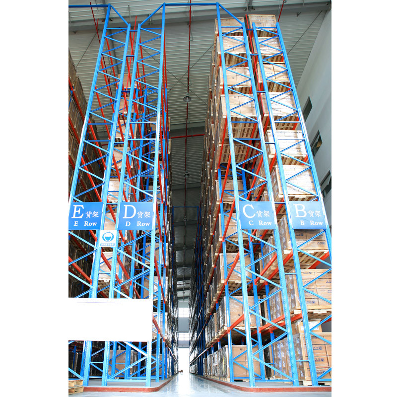 High Space Utilized Storage Steel Vna Pallet Rack