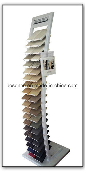 Quartz Stone Metal Display Stand