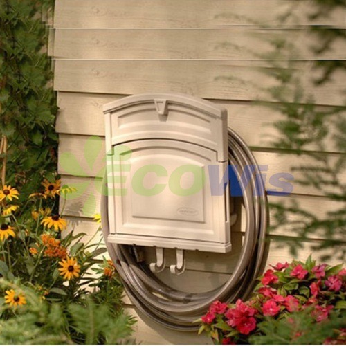 Deluxe Garden Hose Hanger with Storage