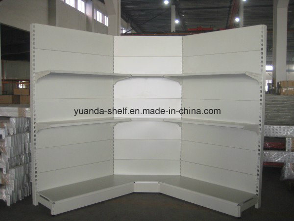 Hot Sale Cold Rolled Steel Supermarket Inner Corner Wall Shelf