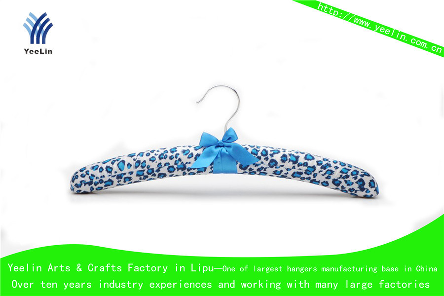 Blue Point Satin Padded Cloth Hanger (YLFBS004W-1)