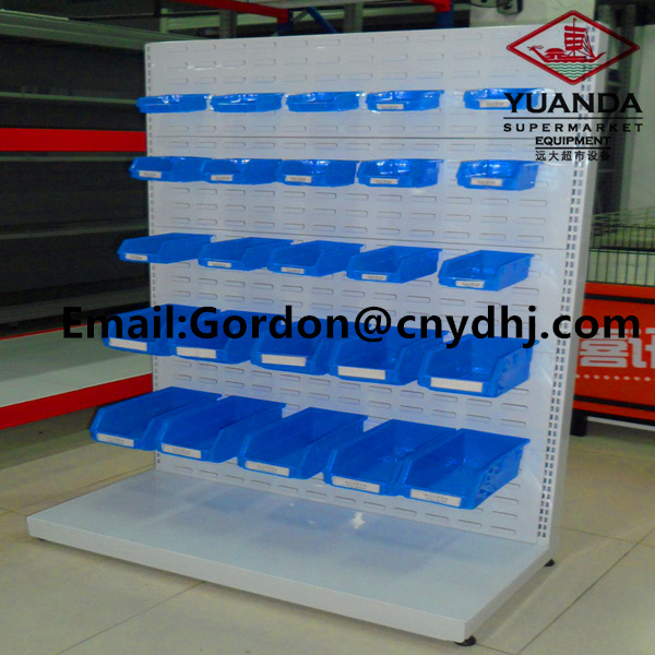 Single Sided Shelf with Tool Boxes