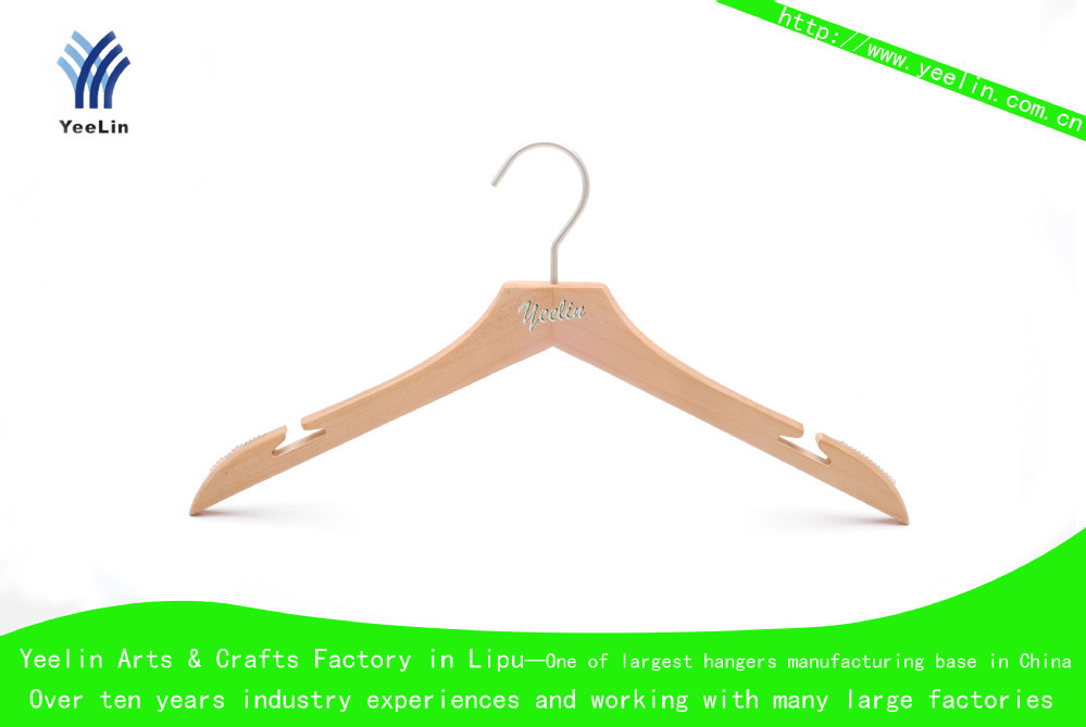 Wholesales Wooden Hangers for Suits or Underwear (YLWD6615-NTLTNS1)