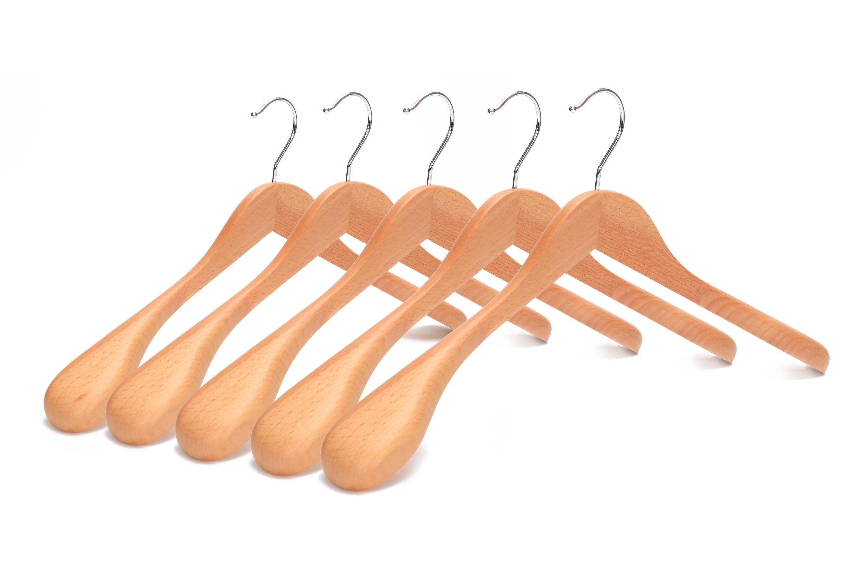 Fashion Luxury Recycled Hanger Clothes Wooden Garment