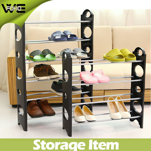 Waterproof Dustproof Corner Custom Made Shoe Display Rack