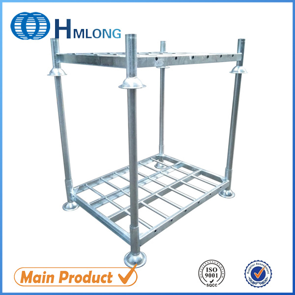 Galvanized Steel Storage Stacking Post Pallet Rack