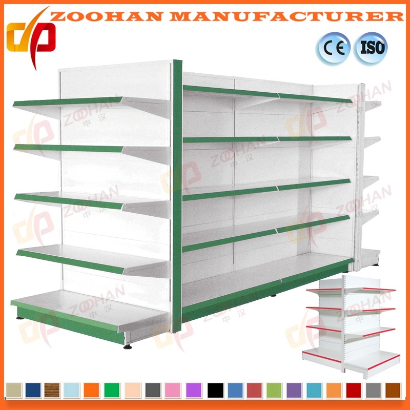 Metal Double Sied Back Board Supermarket Shelf From Zoohan (Zhs92)