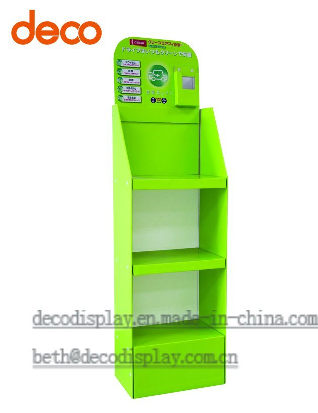 Paper Cardboard Display Shelf Display Rack for Retail