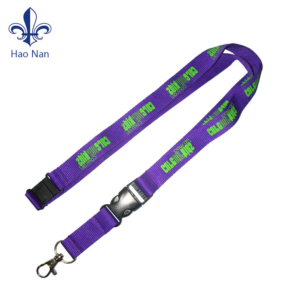 2017 Hot Selling Cheap Custom Polyester Neck Lanyard