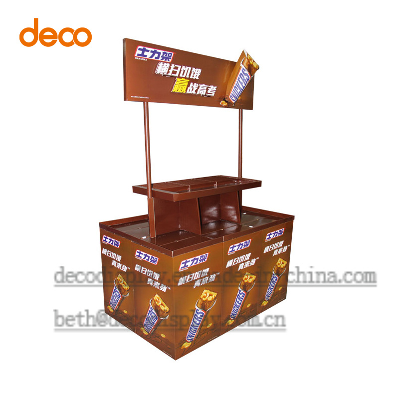 Corrugated Paper Display, Cardboard Pallet Display Shelf