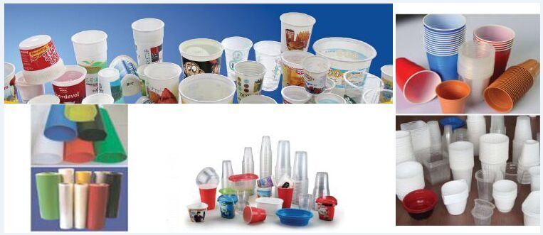 Height 180mm Pet Plastic Cup Making Machine (PPTF-70T)