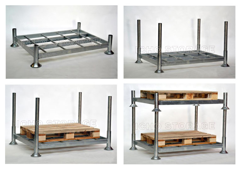 Movable and Stackable Pallet Storage Racking