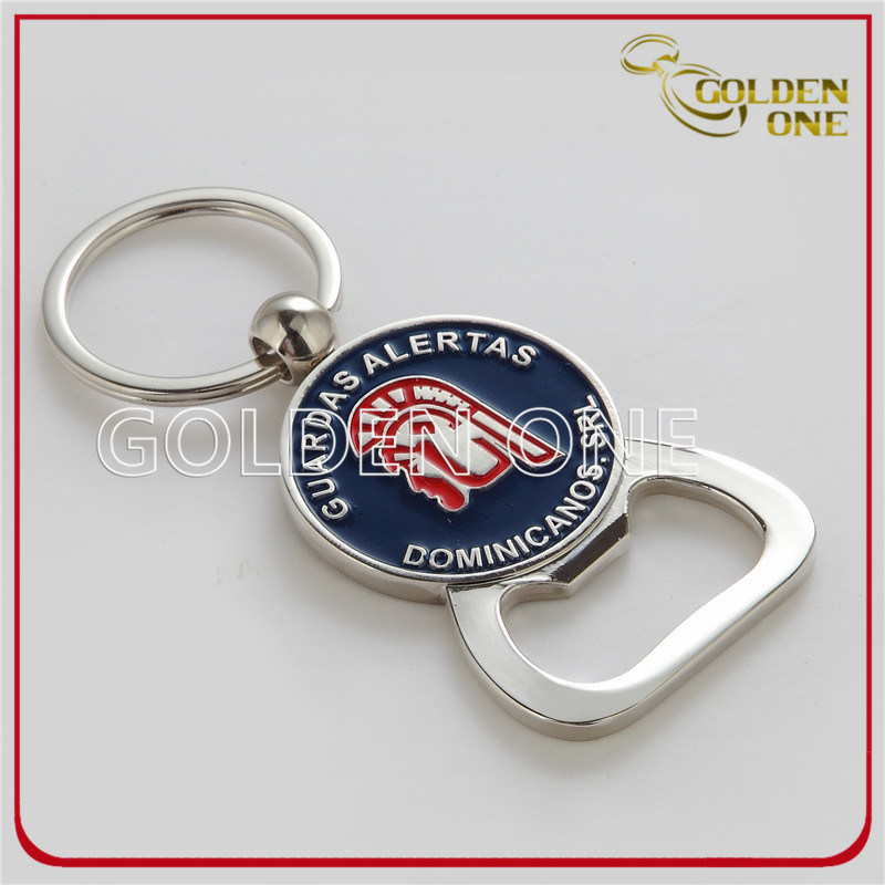 Hot Selling Custom Soft Enamel Metal Bottle Opener Keychain