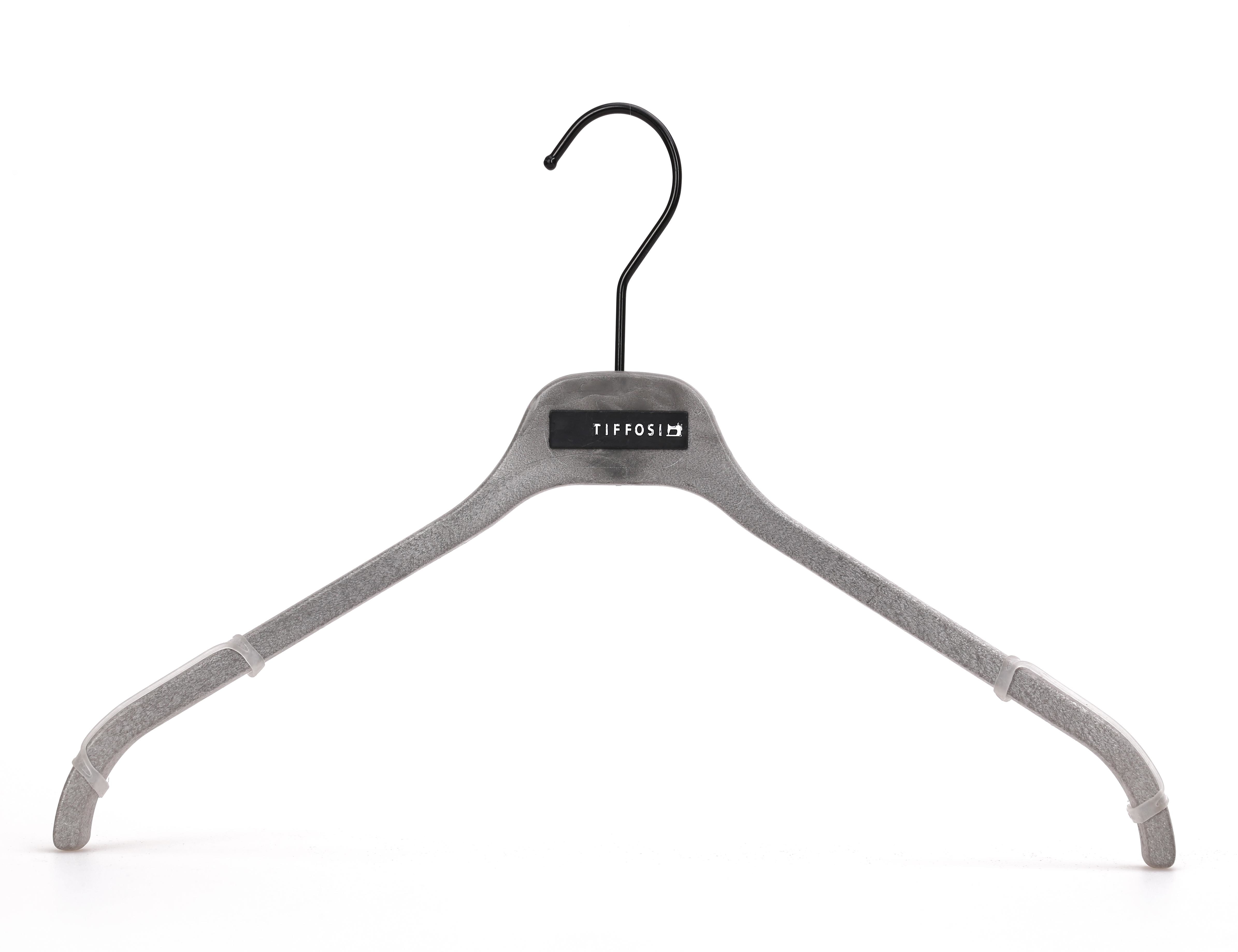 Custom Brand Plastic Clothes Hangers Design Factory for Display