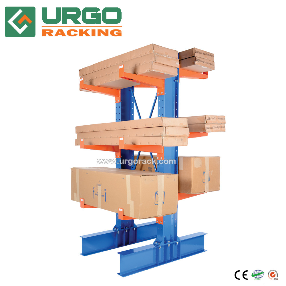 Warehouse Storage Steel High Capacity Cantilever Rack for Tube Storage