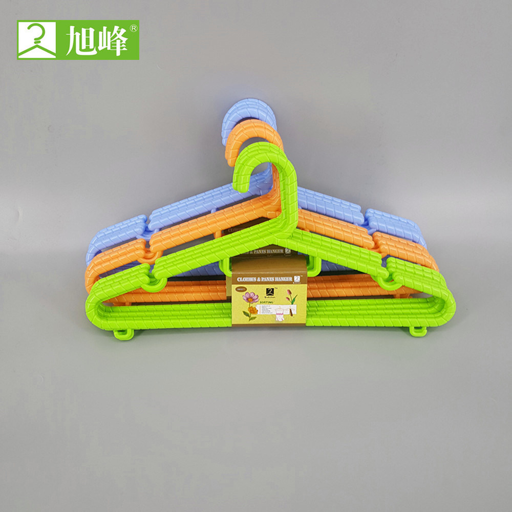 Colorful Hang Plastic Colorful Cloth Home Garment Usage Hanger