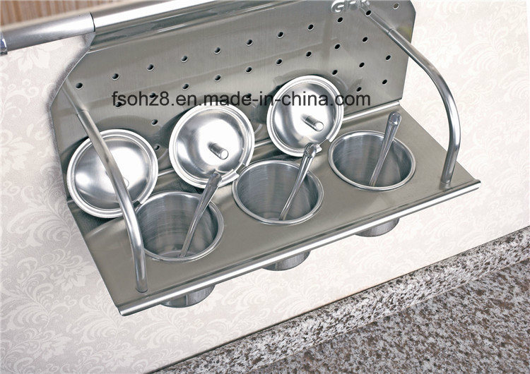 Kitchenware Accessories Stainless Rack Spice Bottle Holder (304)