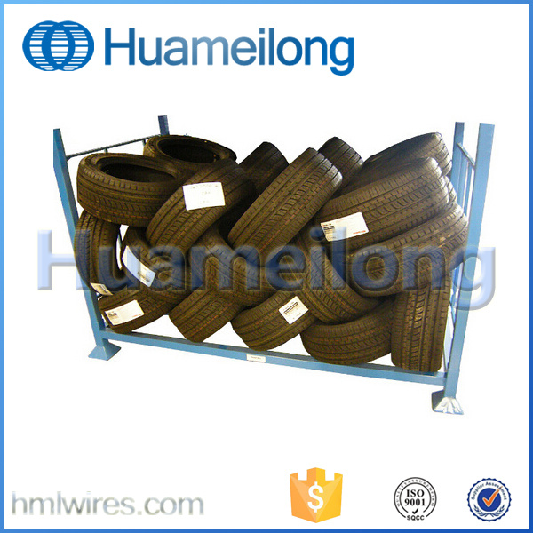 Stacking Warehouse Storage Steel Pallet Truck Tyre Storage Rack