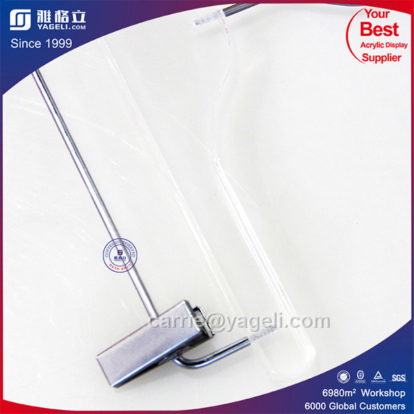 Yageli Wholesale New Design Acrylic Clothes Hanger