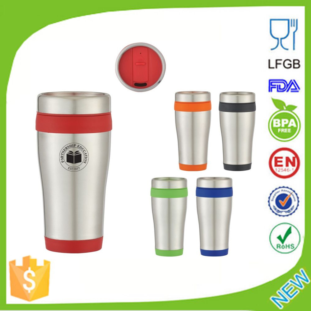 400ml Metal Coffee Cup, Stainless Steel Tumbler