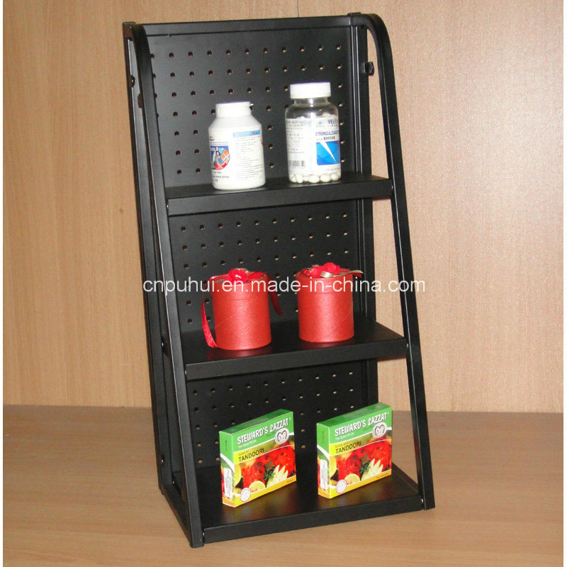 Sheet Metal Pegboard Counter Shelf (PHY169)