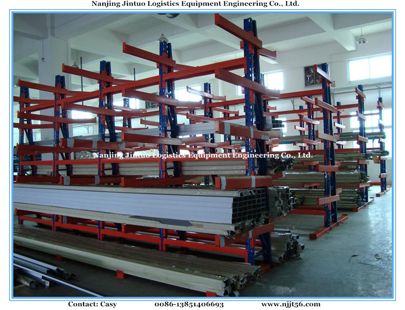 Warehouse Drive in Mezzanine Floor Arm Cantilever Racking