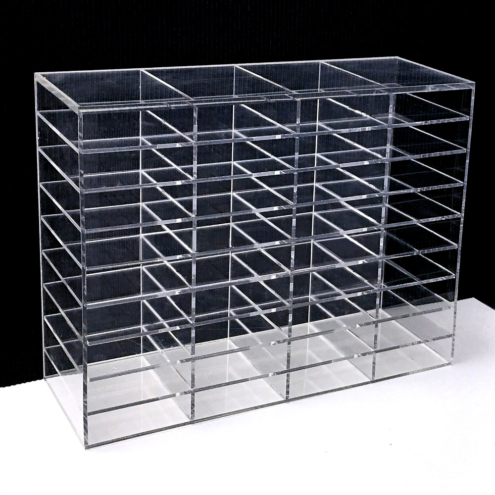 Clear Acrylic Display Shelf for Eeylash Box, Cosmetics, Toys