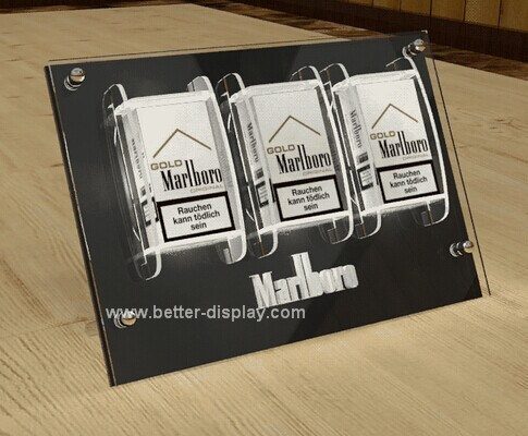 Custom Acrylic Cigarette Display Shelf Btr-D3019