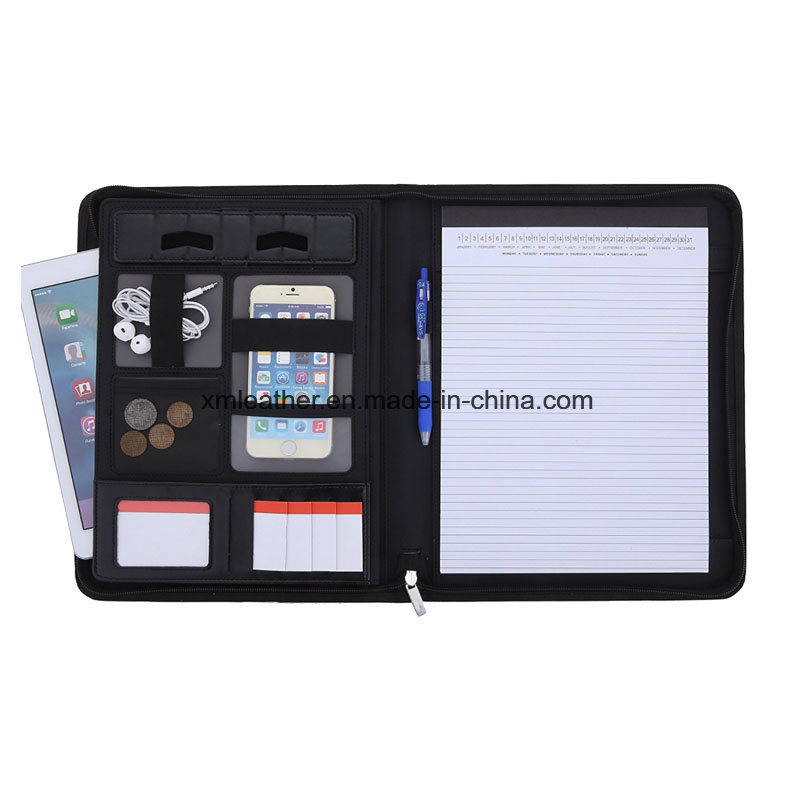 Business Portfolio Case Resume Folder PU Leather Portfolio