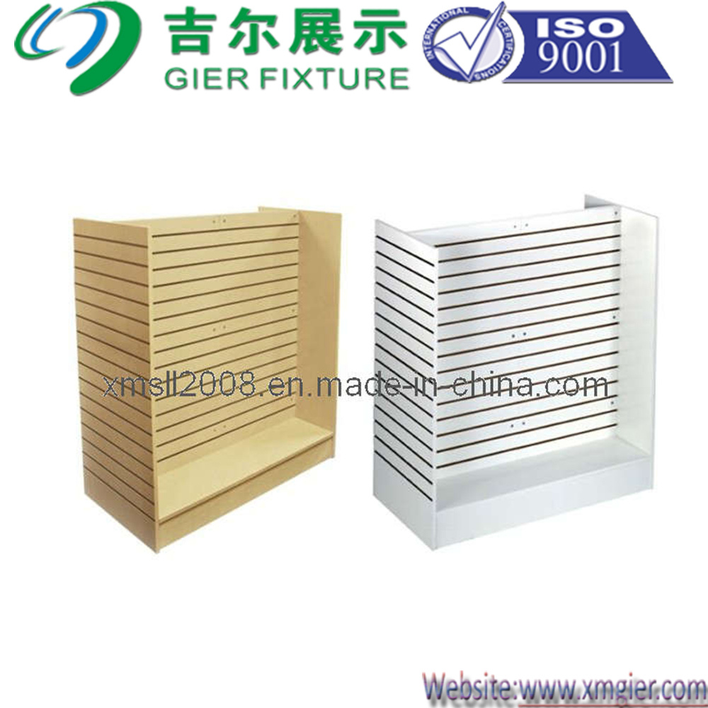 Wood Slatwall Stand Rack for Display (SW-03)