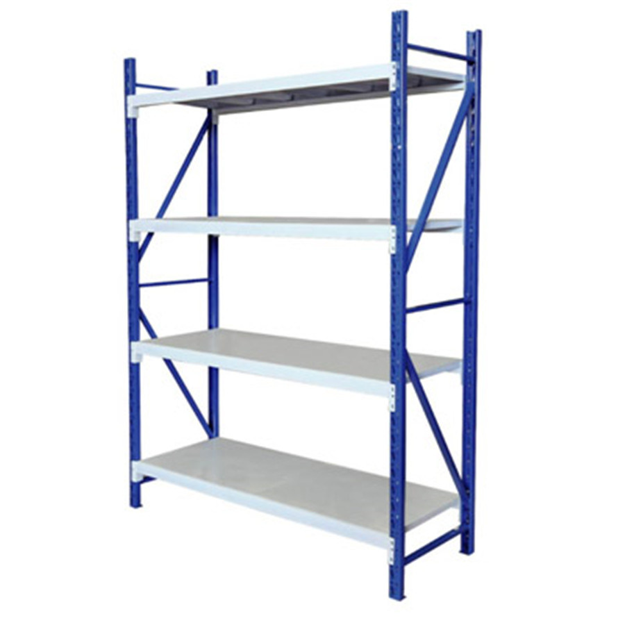 High Quality Light Duty 4 Layers Steel Storage Warehouse Racking