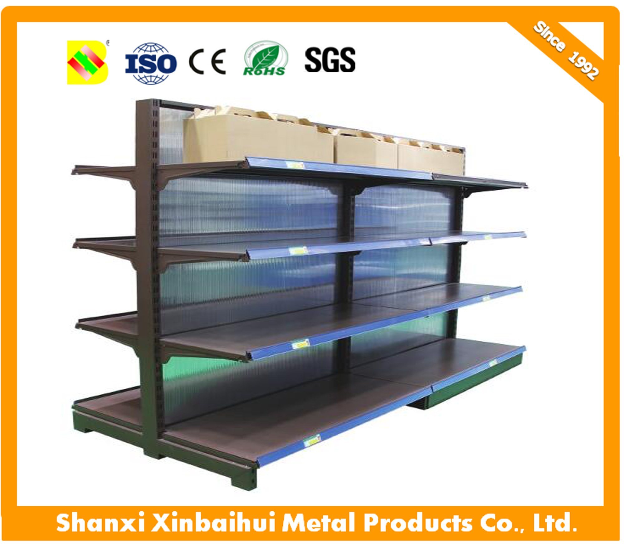 Cheap Supermarket Display Rack Price, Supermarket Shelf, Gondola Shelving