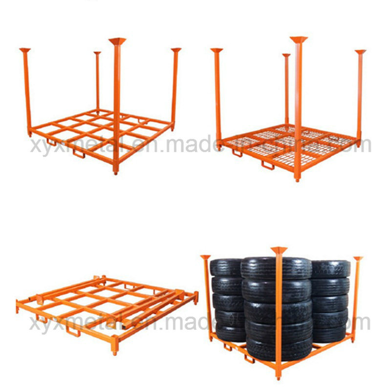 Warehouse Storage Type Pallet Racking Stillages Truck Metal Tire Rack