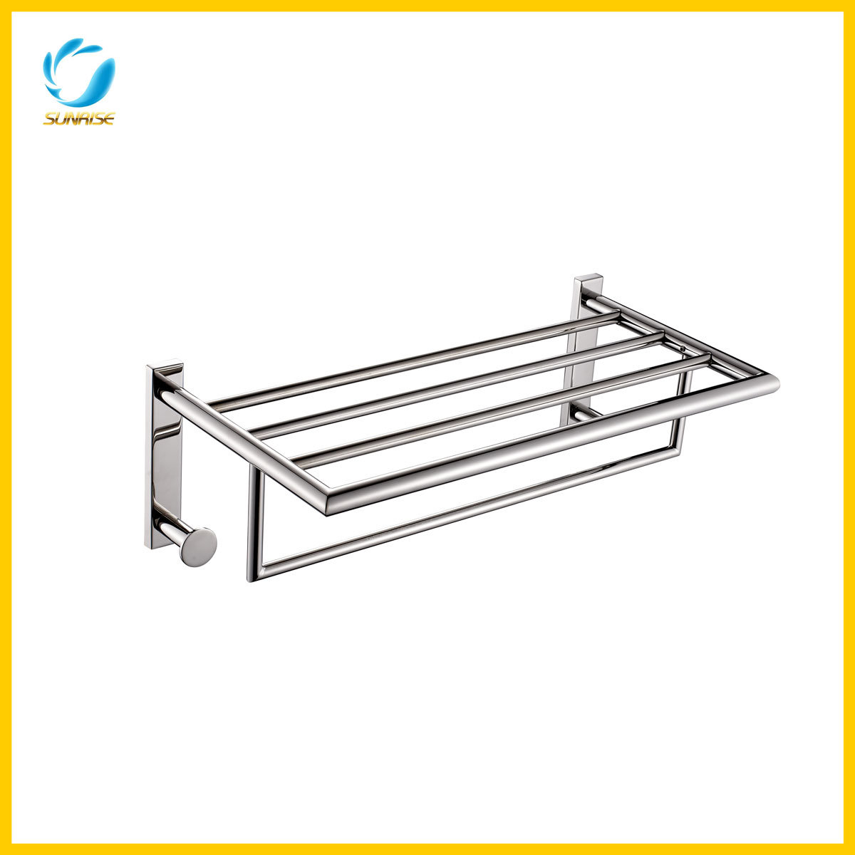 Bathroom Durable Stainless Steel Towel Shelf Towel Holder