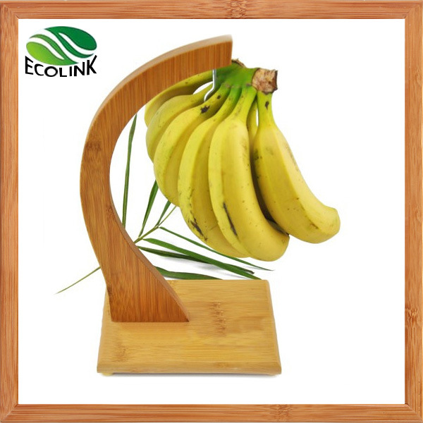 Bamboo Banana Holder Fruit Hanging Rack